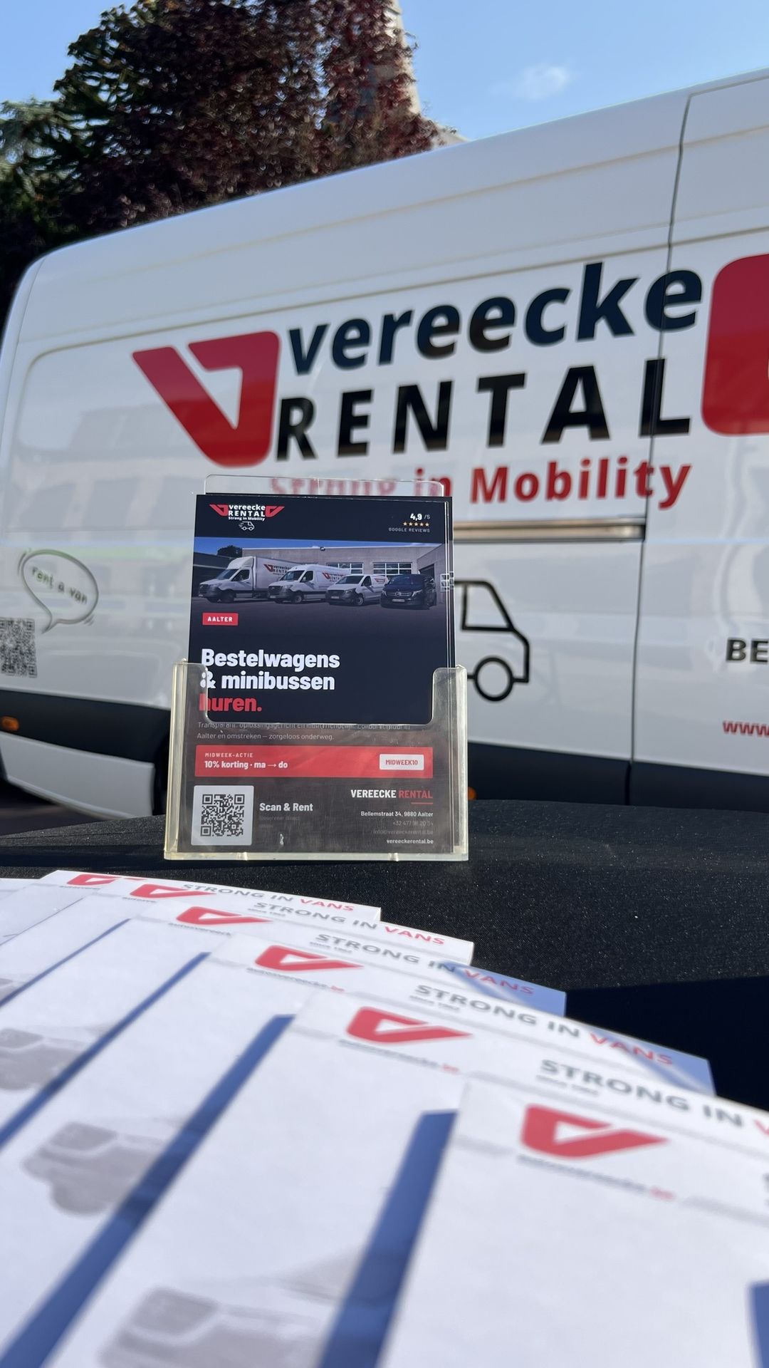 Vereecke Rental Aalter bestelwagen verhuur in Aalter