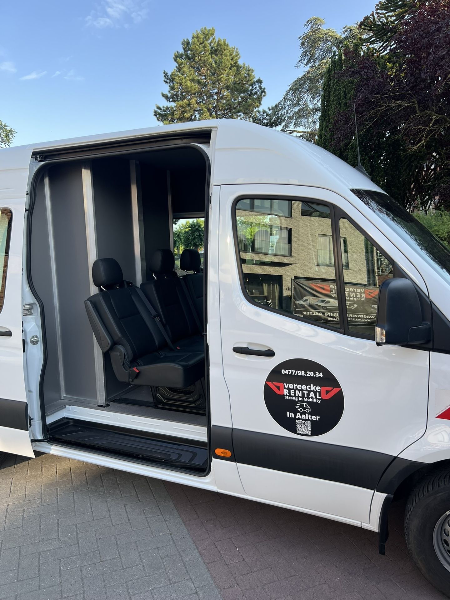 Bestelwagen huren 6 plaatsen in aalter